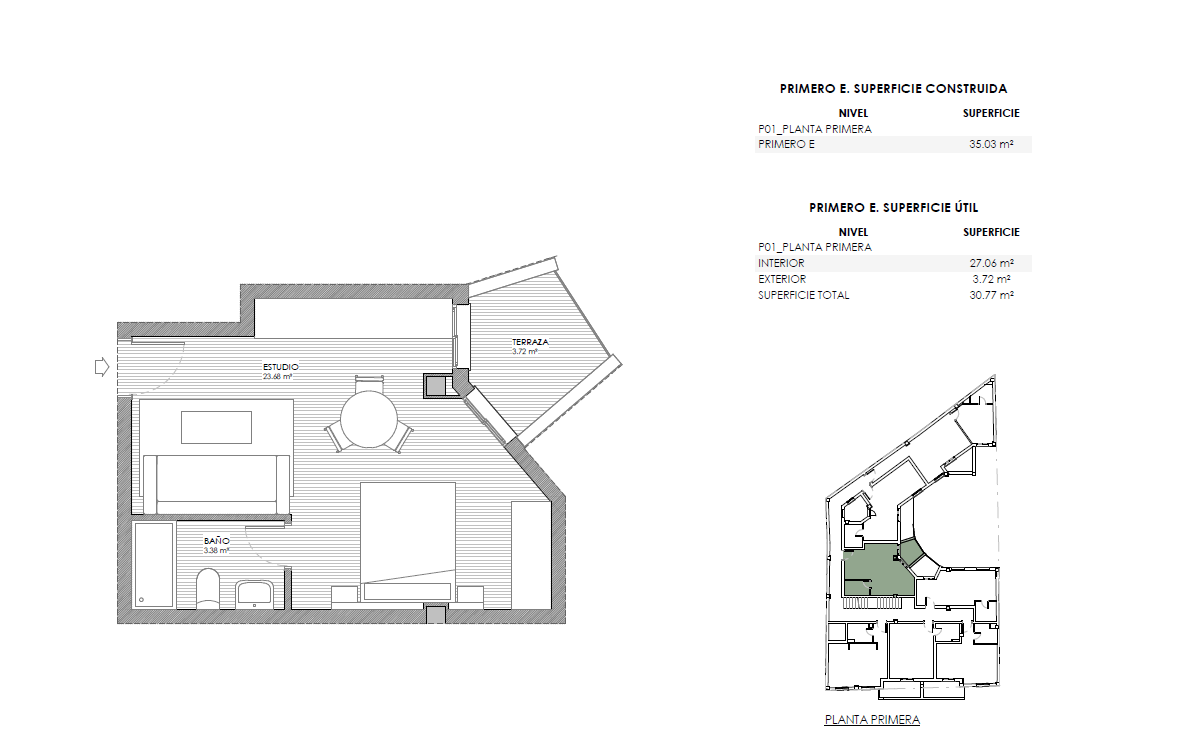 PROMOCIÓN: ÚLTIMAS VIVIENDAS EN VENTA (2) : 1 ESTUDIO DE 35 M2 CON TERRAZA Y PLAZA GARAJE EN SANLUCAR DE BARRAMEDA A 5 MIN A PIE DEL CENTRO
